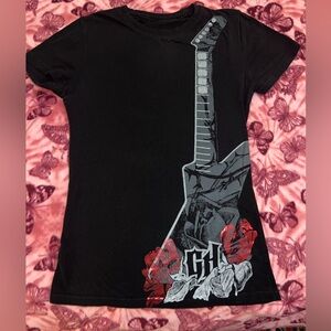Y2K Guitar Hero Fitted Shirt
